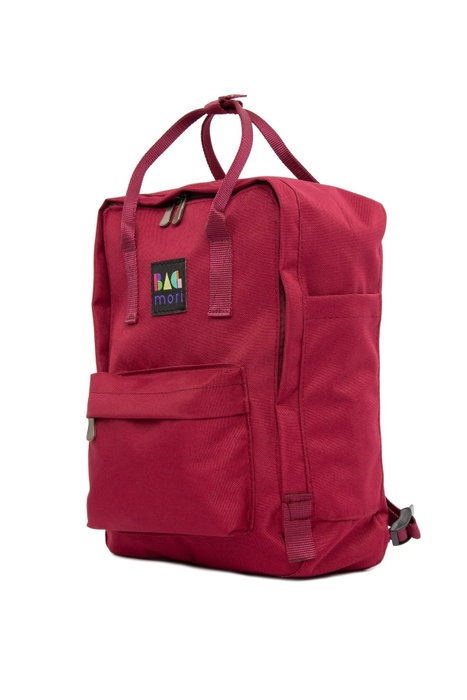 Zoozie Bags Mochila de Tamaño Midi Rojo Clarete Zoozie Bags Mochila de Tamaño Midi Rojo Clarete